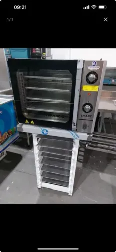 Forno turbo elétrico com 4 assadeiras industrial