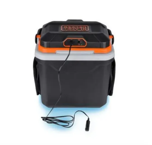 Mini geladeira portátil black decker 24 litros