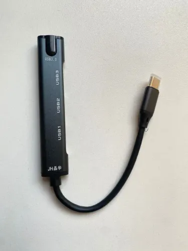 Hub Type C 4 Portas Usb - Novo