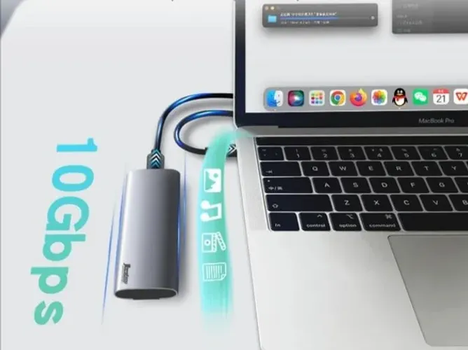 Case externa para NVMe M2 Tipo C