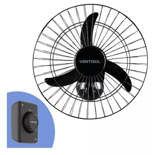 Ventilador de parede 60cm 