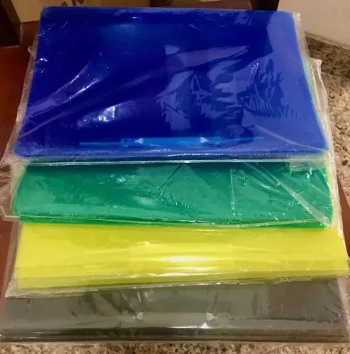 Pasta Grampo Trilho - Tamanho Ofício plástica