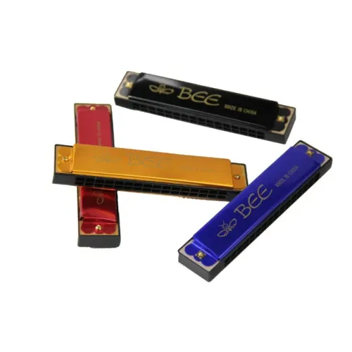 Gaita Csr Bee Harmonica 20 Furos Vermelha
