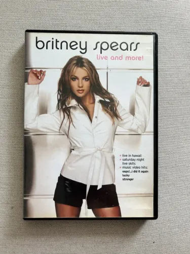 DVD Britney Spears - Live and More