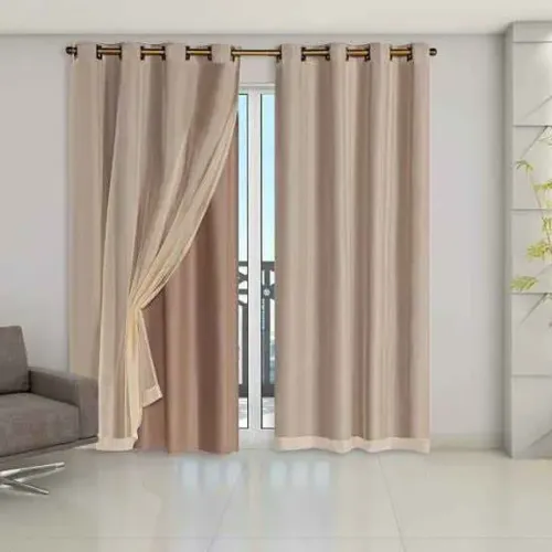 Cortinas Blackout e Voal 100% corta luz