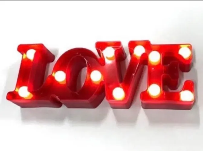 Luminária LOVE novo