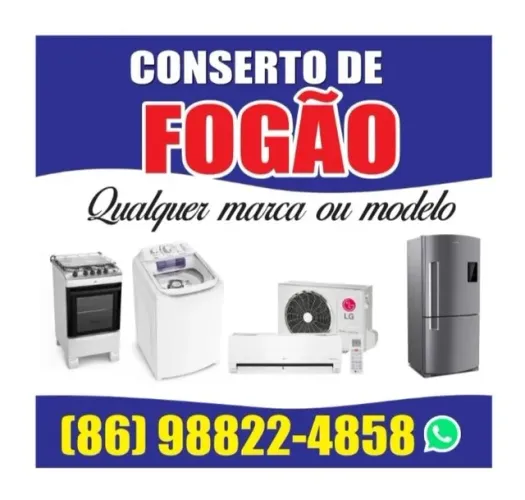 CONSERTO FOGÃO AR MÁQUINA E OUTROS