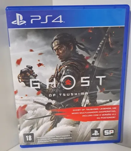 PS4 Ghost of Tsushima - Novo excelente estado