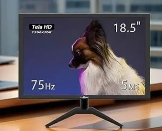 Monitor  LED 18,5 HDMI 75Hz