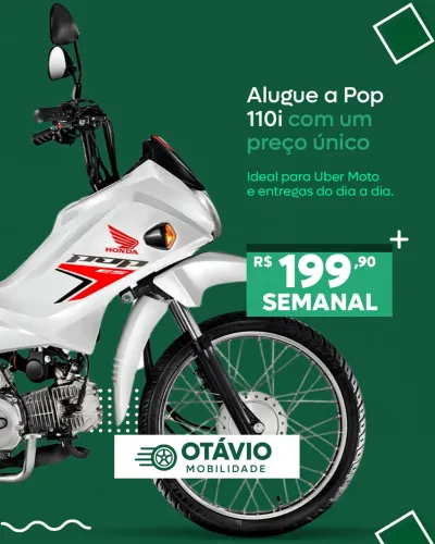 Aluguel/Locação Moto - POP 110i 2022
