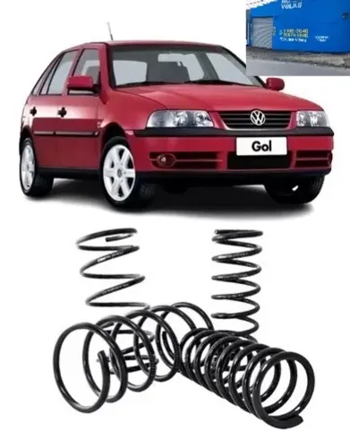 Jogo de molas originais para Gol G4 2006 a 2013 
