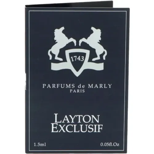 Perfume de Marly Layton Exclusif Unisex EDP Spray 0.05 oz Fragrances Decante