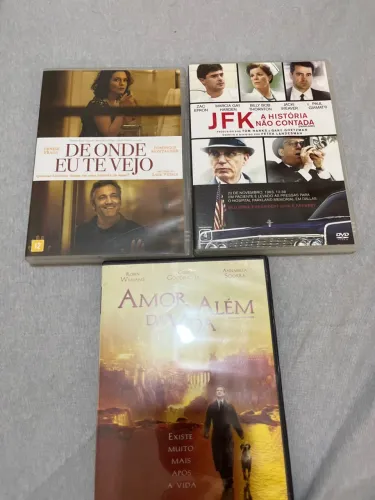 DVDs com 3 Filmes