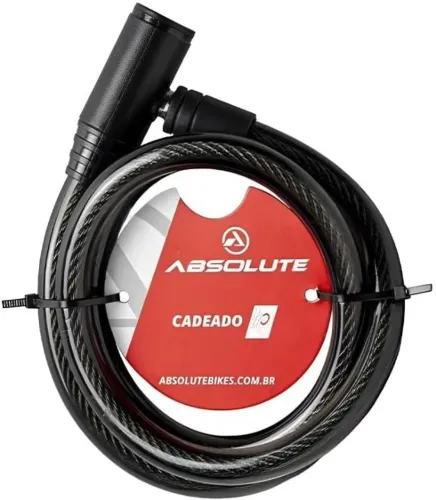 Cadeado para Bikes Absolute e Motos 1M Reforçado