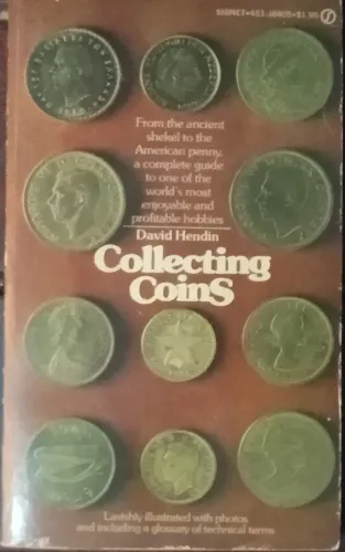 Livro de 1978 (importado) "Collecting Coins" - David Hendin