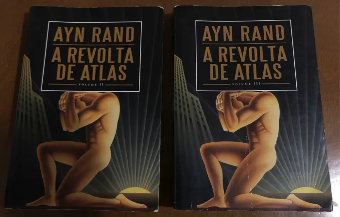 Livros A Revolta de Atlas volumes 2 e 3
