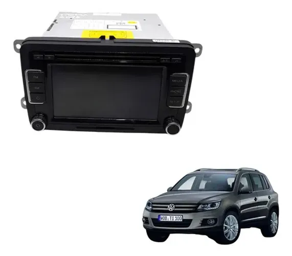 Multimídia Volkswagen Tiguan 2012 Cinza