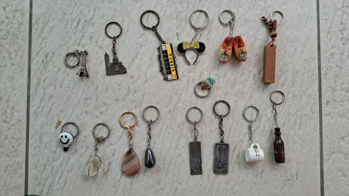 Coleção de chaveiros