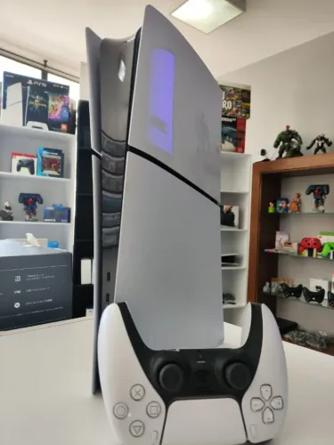 Ps5 slim digital semi-novo loja física centro de Jundiaí