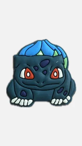 Bulbasaur Pokemon - Jibbitz Broches Pin para Crocs
