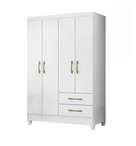 Guarda Roupa Solteiro Novo Branco