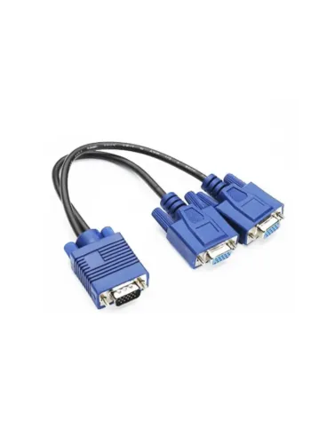 CABO VGA EM Y 1 VGA MACHO PARA 2 VGA FEMEA 20CM GLOBAL TIME CB0125