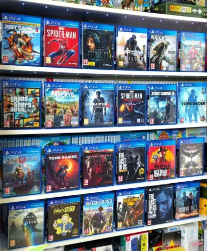 PS4 jogos diversos novos e semi novos 