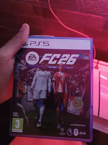 Troco FC 26 por controle de Ps5 