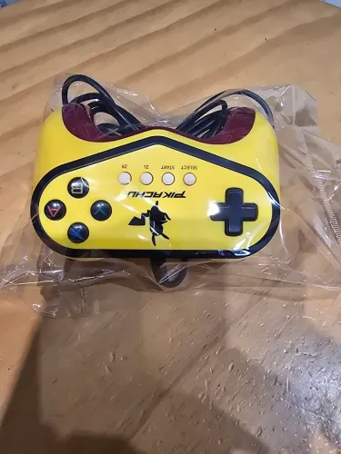 Controle Pikachu Nintendo Wii U e Switch