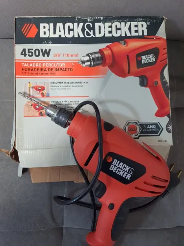Furadeira de Impacto Black & Decker 450W 3/8"