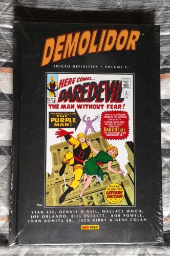 Demolidor edição definitiva 1 - capa dura lacrada Panini