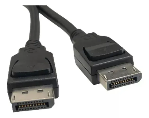Cabo Displayport x Displayport Gamer Notebooks Desktops Monitores e Projetores