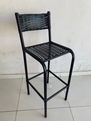 BANQUETAS EM FIBRA E FERRO DE PROMOÇÃO 