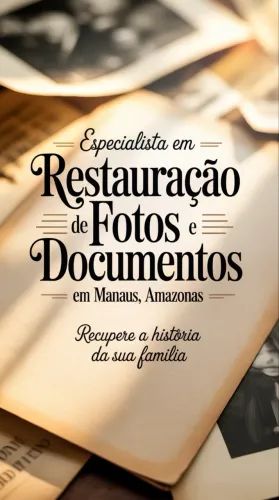 Reconstrução da Suas Fotos Antigas e seu Documento 