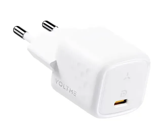 Carregador VOLTME 20W USB C + Cabo carregamento rápido 100W Tipo C