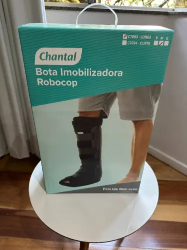 Bota imobilizadora Robocop Longa - Chantal - Tamanho M (36-39)
