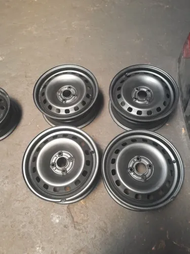  Rodas de Ferro 15 polegadas original VW para Gol, Voyage e Saveiro 