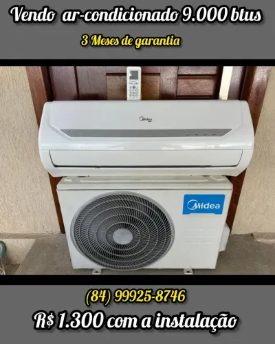 Vendo ar-condicionado 9.000 btus 