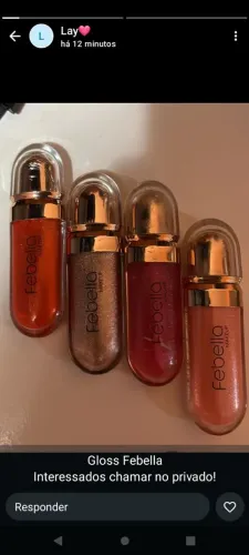 Gloss Febella - Cores Incríveis!