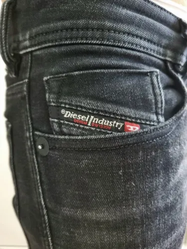 Calça Jeans Diesel Industry Preta