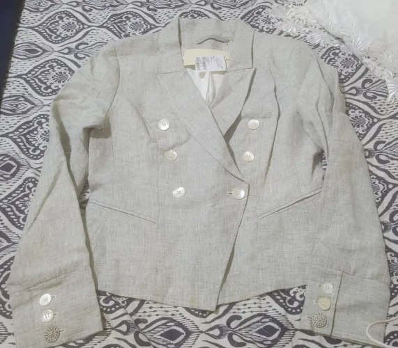 Blazer Feminino Elegante Animale