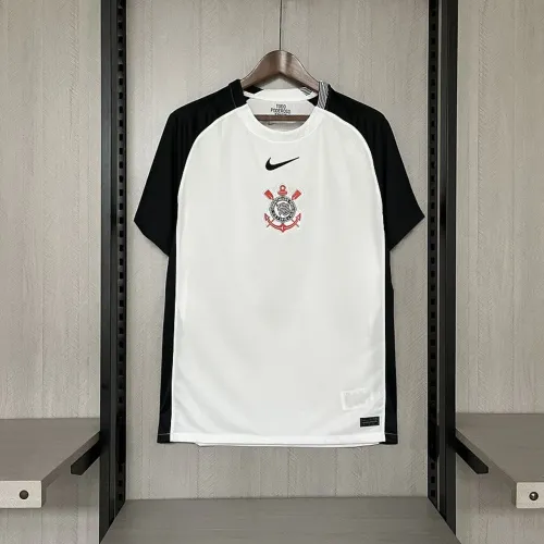 Camisa Futebol Corinthians 2025/26 - Home Branca Lançamento