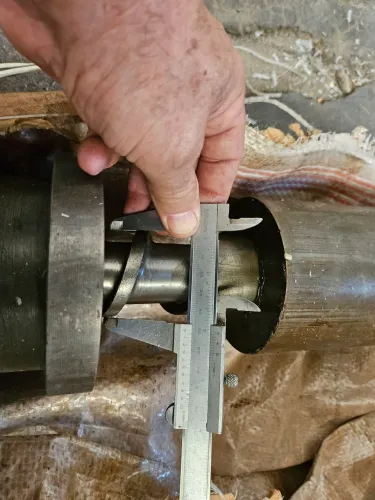 conjunto rosca e canhão para injetora plástica 