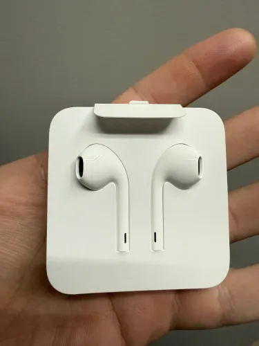 Fone Apple com fio entrada lightning ORIGINAL NOVO