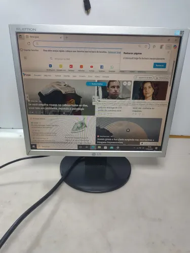 Monitor LG Flatron 17 polegadas VGA e Dvi
