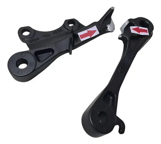 Bacalhau Dianteiro Dir Zx6r Zx 6 19/25 Orig Quebrado 57943 Preto