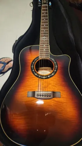 Violao fender cordas de aço