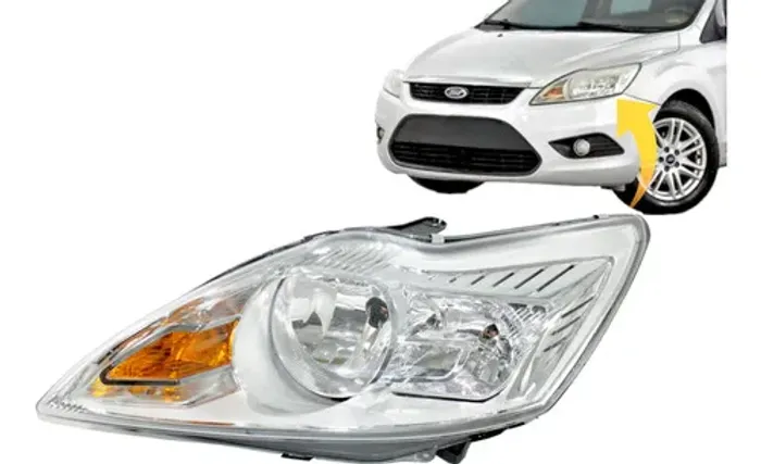 Farol Focus Ford 2009 2010 2011 2012 2013 2014 Lado Esquerdo