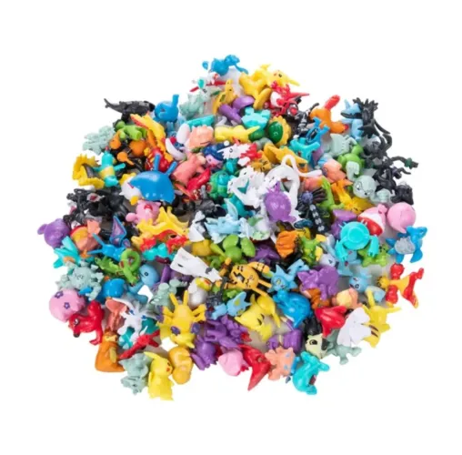 Kit Miniaturas de Pokémon - 140 unidades