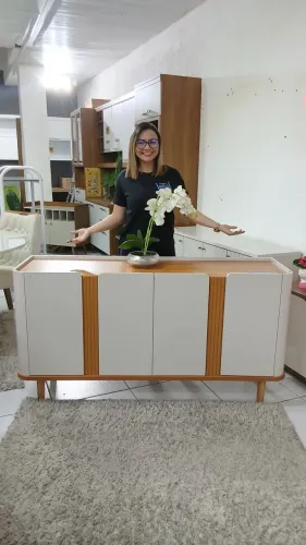 Buffet Eva 1.53M cantos arredondados 